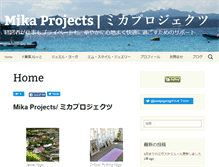 Tablet Screenshot of mikaprojects.net